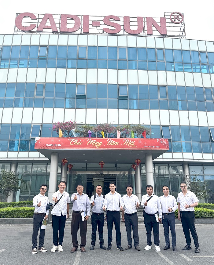 CADI-SUN đón tiếp đoàn điện lực Myanmar, sẵn sàng cho các đơn hàng quy mô lớn